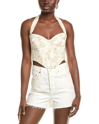 Bardot Pollie Halter Corset Top