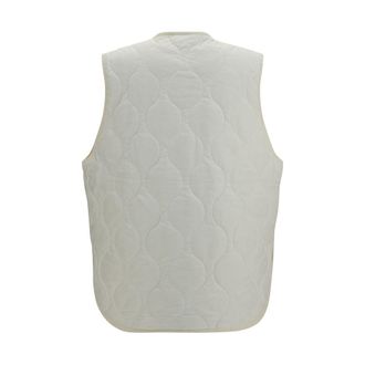 New Balance Quilted Nylon Vest - White