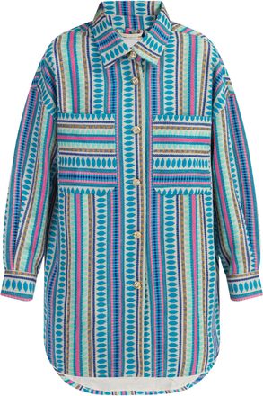 Izia Overhemd jasje Dames Veelkleurig blauw