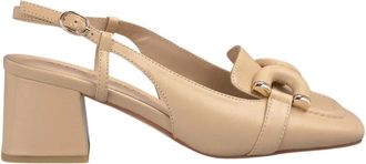 Alma En Pena Hak schoendetail - Dames - Pumps - Beige - 41 EU - Schoenen