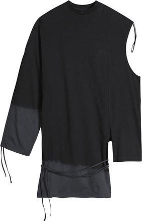 Yohji Yamamoto Drape Tee Nero