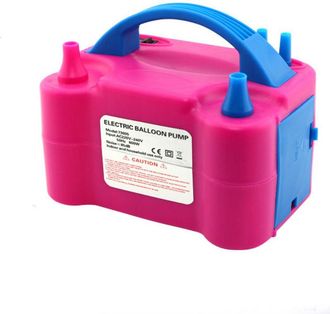 OEM Bomba El&eacute;ctrica Para Globos, Inflador De Globos El&eacute;ctrico Con Doble Boquilla, Dos Modos De Funcionamiento, 220 V, 600 W, Para Decoraciones De Cumplea&ntilde;