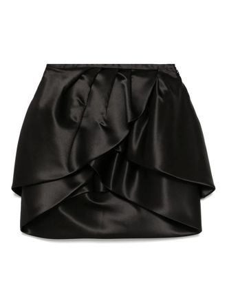 Vivetta a-line mini skirt - Black