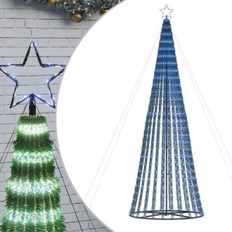 vidaXL &Aacute;rbol De Navidad Led 688 Leds Azul 300 Cm Vidaxl