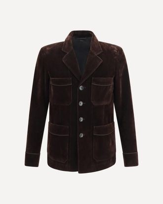 Tom Ford Cotton-blend Blazer Male 48