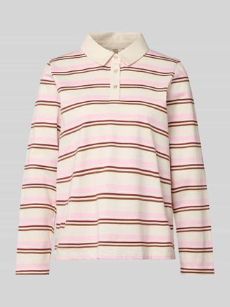 Soyaconcept Poloshirt aus reiner Baumwolle in Rosa, Gr&ouml;&szlig;e XXL