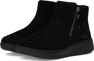 Skechers Womens Wilshire BLVD-Weekend Crush Ankle Boot, Black/White, 6 UK