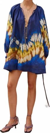 Alemais Martine Dress In Navy