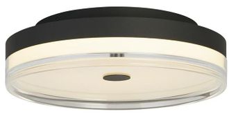 Searchlight Dimmbare Led Design Deckenlampe Cyprus &oslash; 30 cm, Schwarz ARCHIVIERT