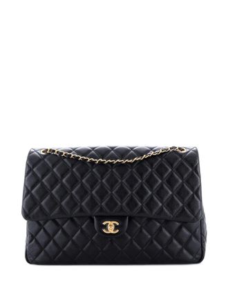 Chanel XXL Travel Flap Bag Quilted Caviar Small shoulder bag - Nero