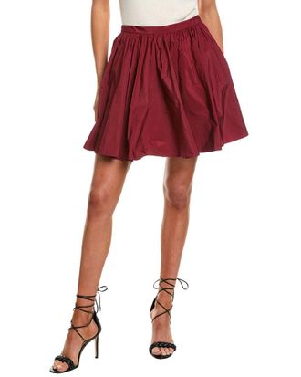 Red Valentino Gathered Skirt