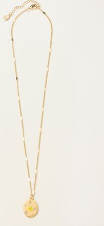Fat Face FatFace March Birth Flower Necklace