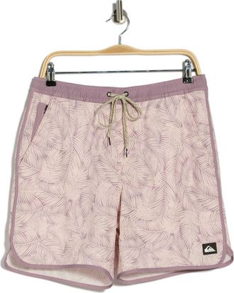 Quiksilver Tackle Volley Swim Shorts in Rosewater at Nordstrom Rack, Size X-Large