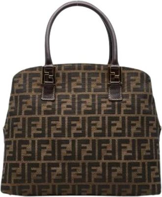 Fendi Pre-owned Vintage Handtas - Dames - Vintage Handtas - Zwart - ONE Size - Vintage