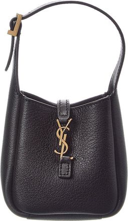 Saint Laurent Le 5 A 7 Supple Micro Leather Hobo Bag