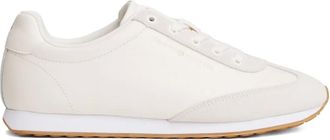 Tommy Hilfiger Sneakers met logodetail en vlakken - Wit