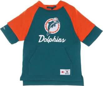 Mitchell & Ness Miami Dolphins NFL Hoodie Blauw - Heren - Hoodies - Blauw - XL - Katoen - Hoodies & sweatvesten