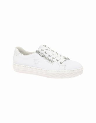 Rieker Womens Newark Womens Trainers - White - Size: 7.5