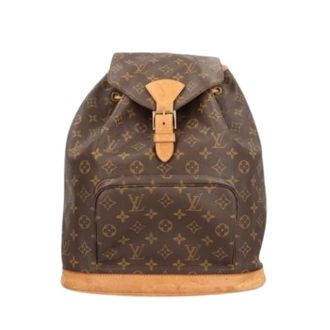 Louis Vuitton Pre-owned Backpacks, female, Brown, Size: ONE SIZE Pre-owned Vintage Monogram Backpack