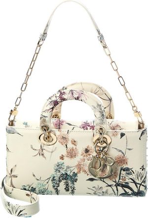 Dior Lady Dior Joy Medium Leather Shoulder Bag