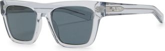 Prada Flattop Square-frame Sunglasses - Grey - One Size