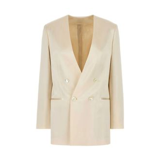 Alberta Ferretti Blazers - female - Alberta Ferretti - Blazers - Beige - M - Jackets