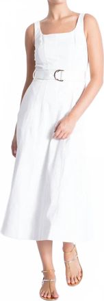 Karina Grimaldi Diana Dress In White