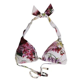 Dolce & Gabbana Top Bikini a Triangolo - - Swimwear - Donna - Multicolore - S