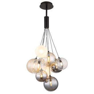 Globo Lighting L&aacute;mpara Colgante - Ballgi - Multicolor - Vidrio - &Oslash; 45cm