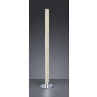 Reality Leia piantana led tubo metacrilato effetto cristallo e metallo cromato con telecomando funzione rgb H.105CM
