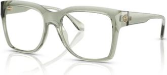 Michael Kors Sarasota Eyeglasses - unisex - Brillen - Groen - 51 MM - Leer - Accessoires