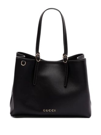 Gucci Medium shopper met GG-logo - Zwart