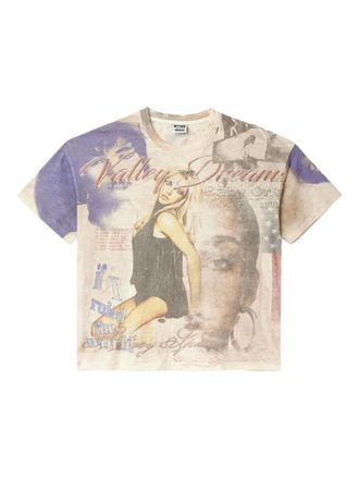 Vale printed T-shirt - Beige