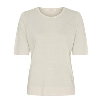 BTF-CPH Top de Seda y Cachemira - Tops - Mujer - Beige - 2XL
