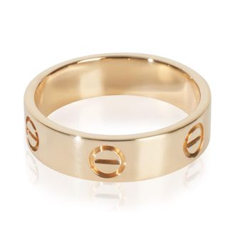 Cartier Pre-Owned Cartier Yellow Gold Love Ring