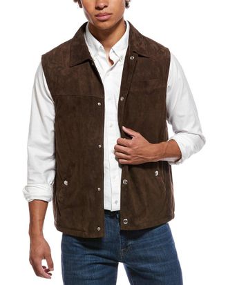 Brunello Cucinelli Suede Vest