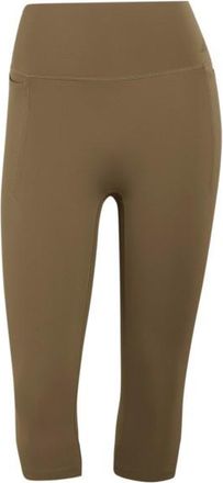 adidas Optim&eacute; Workout Contour Capri Leggings Leggings f&uuml;r Damen | braun