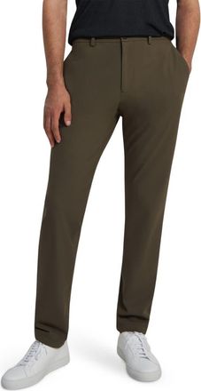 Theory Zaine Precision Ponte Knit Pants in Dark Moss at Nordstrom, Size 40 X 32