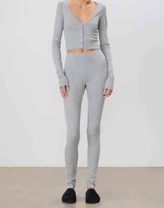 &Eacute;terne High Waist Leggings In Grey