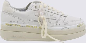 Premiata White Micol Sneakers
