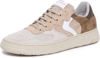 Voile Blanche Layton 01 Su&egrave;de Schoenen - Heren - Sneakers - Beige - 41 EU - Su&egrave;de - Schoenen