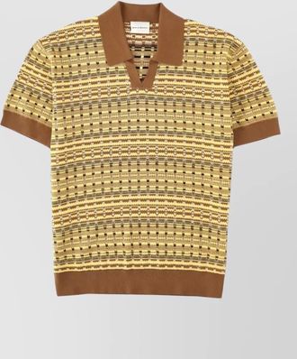 Dr&ocirc;le de Monsieur cotton relaxed-fit polo jumper