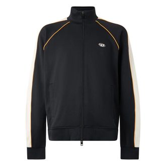 Diesel S-Ralock Zip Sweatshirt - Heren - Sweatshirts & Hoodies - Zwart - Maat: 2XL Katoen