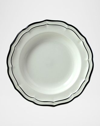 Gien Filet Rim Soup Bowl