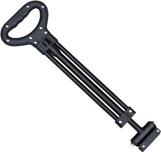 OEM Poign&eacute;e T&eacute;lescopique - M&eacute;tal - Pour Chariot De Jardin Courses Pique-nique Plage Parc - R&eacute;glable Hauteur - 1 Pi&egrave;ce