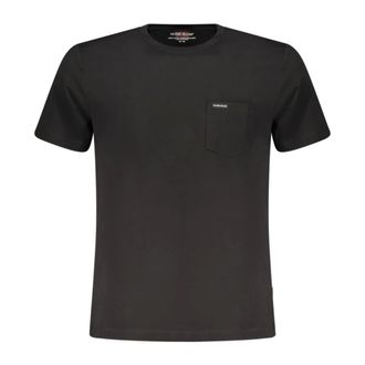 Guess T-Shirts, male, Black, Size: 2XL Short-sleeved T-shirt
