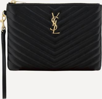 Saint Laurent Pouch matelass&eacute; Woman UNI