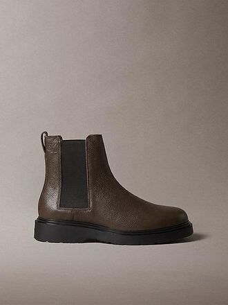 Calvin Klein Botines Chelsea Lug De Piel
