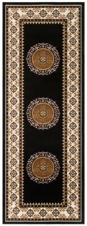 My Home Läufer »Shari, Made in Belgium« rechteckig 7 mm Höhe Teppich-Läufer, Orient-Optik, Kurzflor, Weich, Pflegeleicht