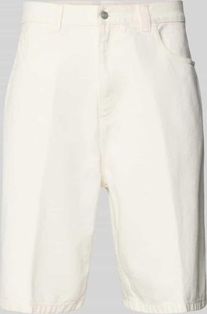 Carhartt Work in Progress Jeansshorts mit Eingrifftaschen Modell BRANDON in Weiss, Gr&ouml;&szlig;e XL